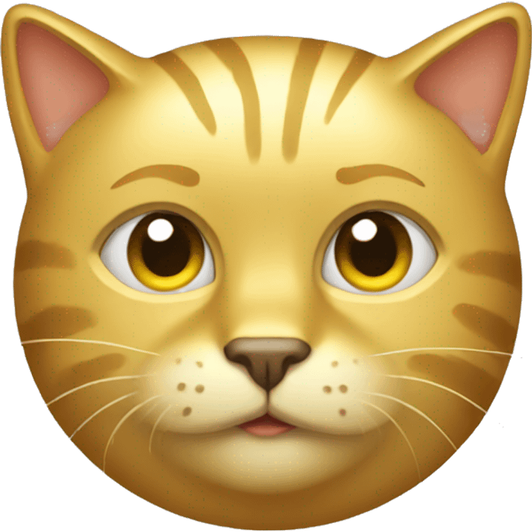 Gold Cat  emoji