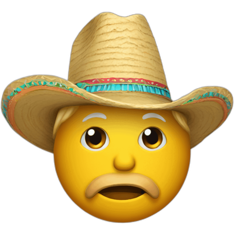 Donald Trump with sombrero emoji