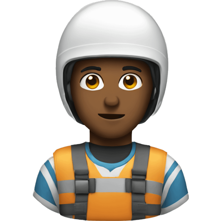 Person with a helmet emoji