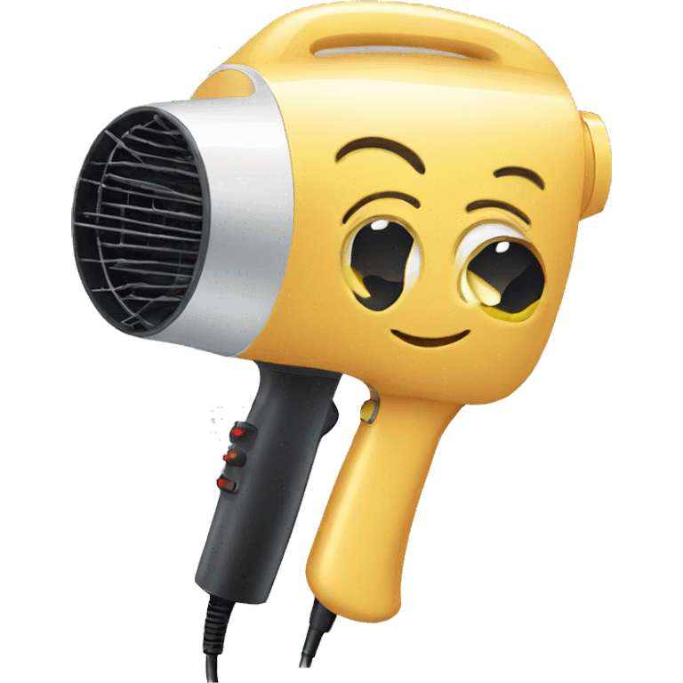 hair dryer emoji