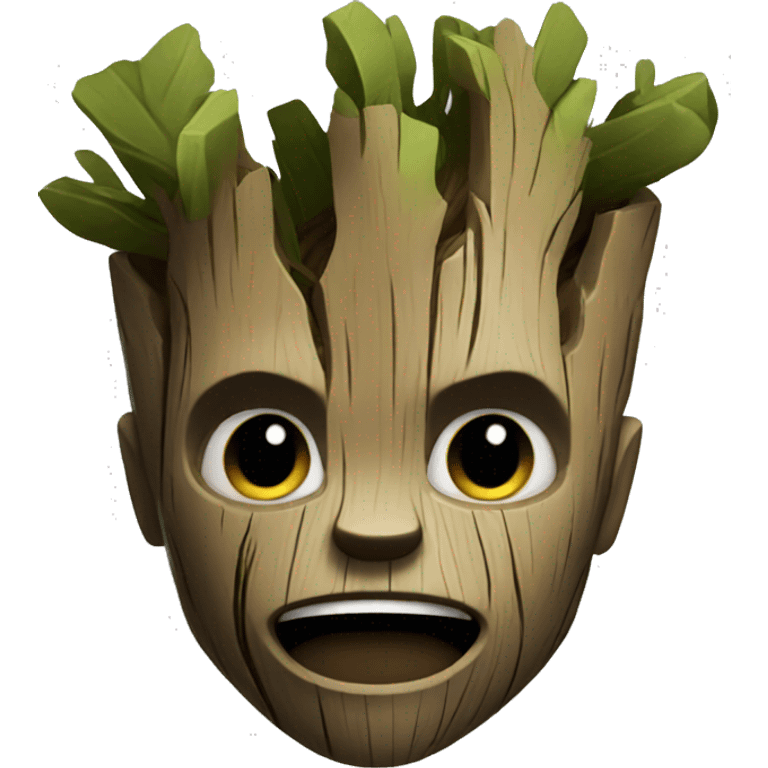 Groot combat emoji