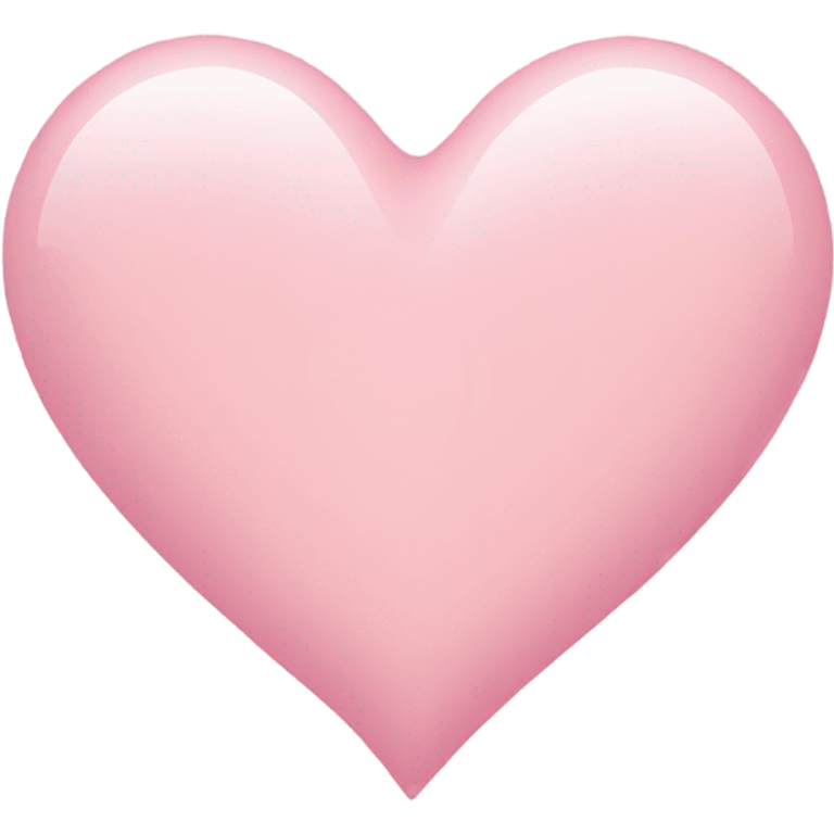 baby pink heart  emoji