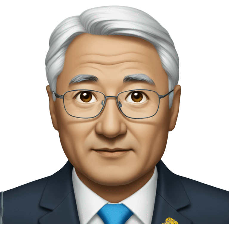 photorealistic president Kazakhstan tokaev emoji