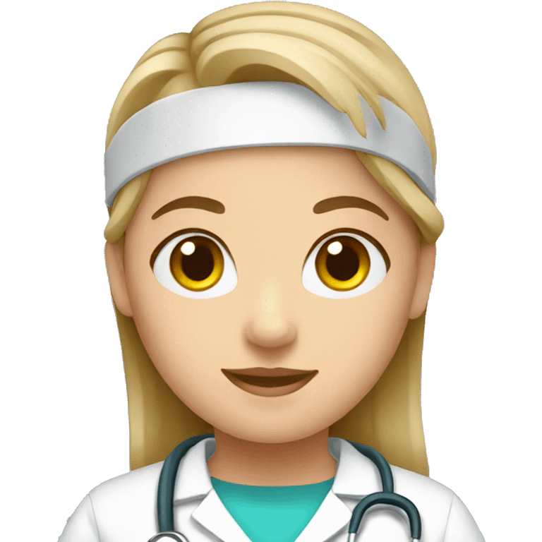 student nurse emoji