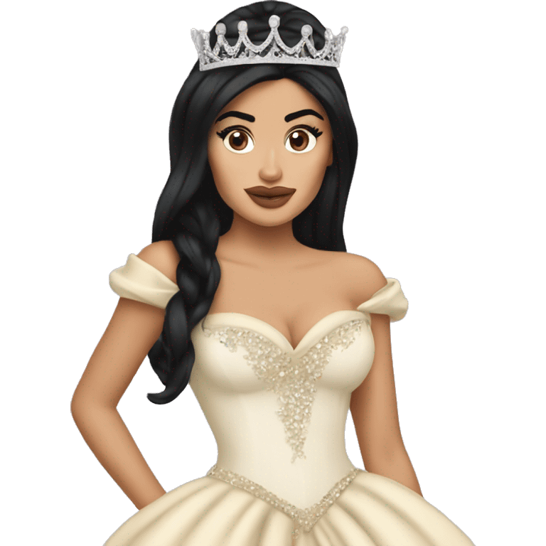 Kylie Jenner as a princess emoji