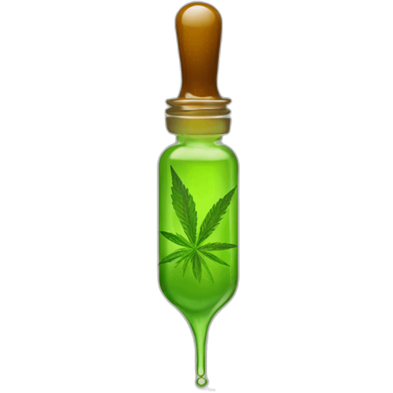 cbd oil dropper emoji