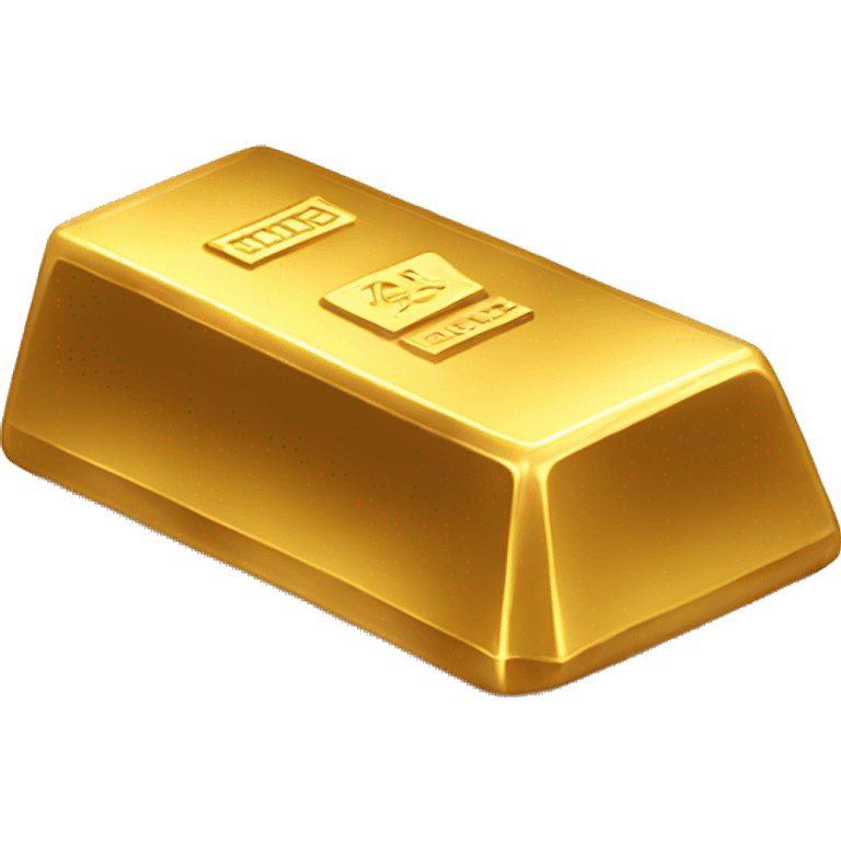 Gold bar emoji