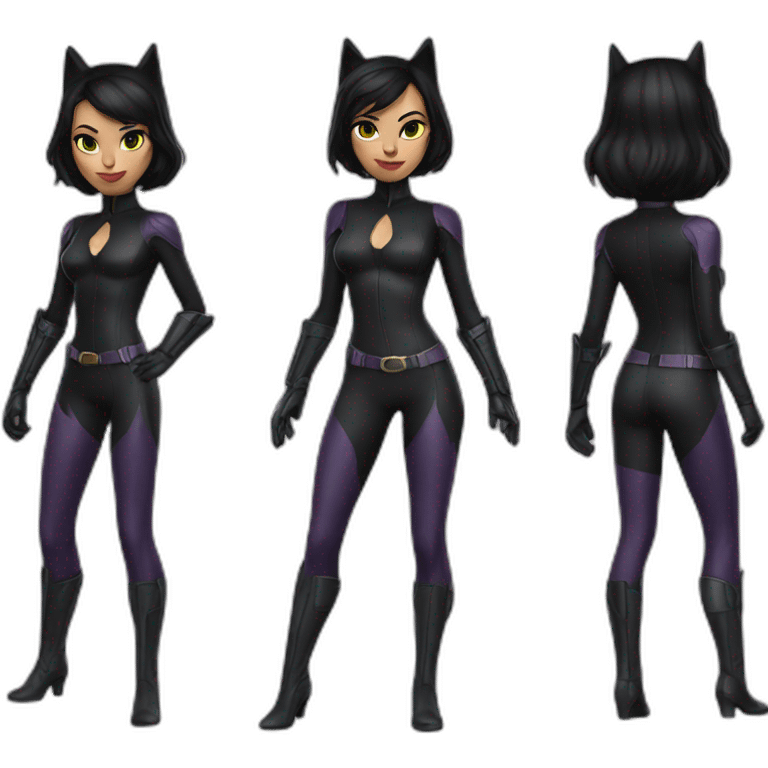 catwoman-full-body emoji