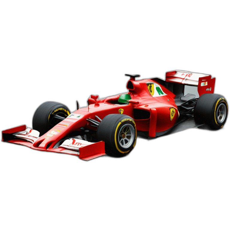 F1 ferrari car emoji