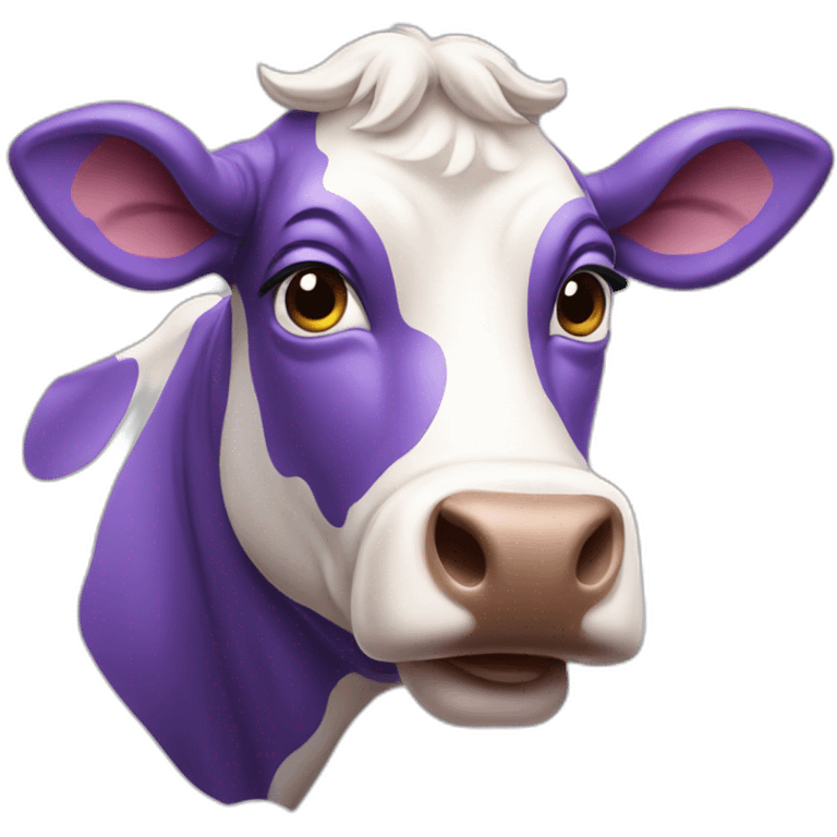 milka cow emoji