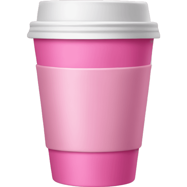 pink coffee cup emoji