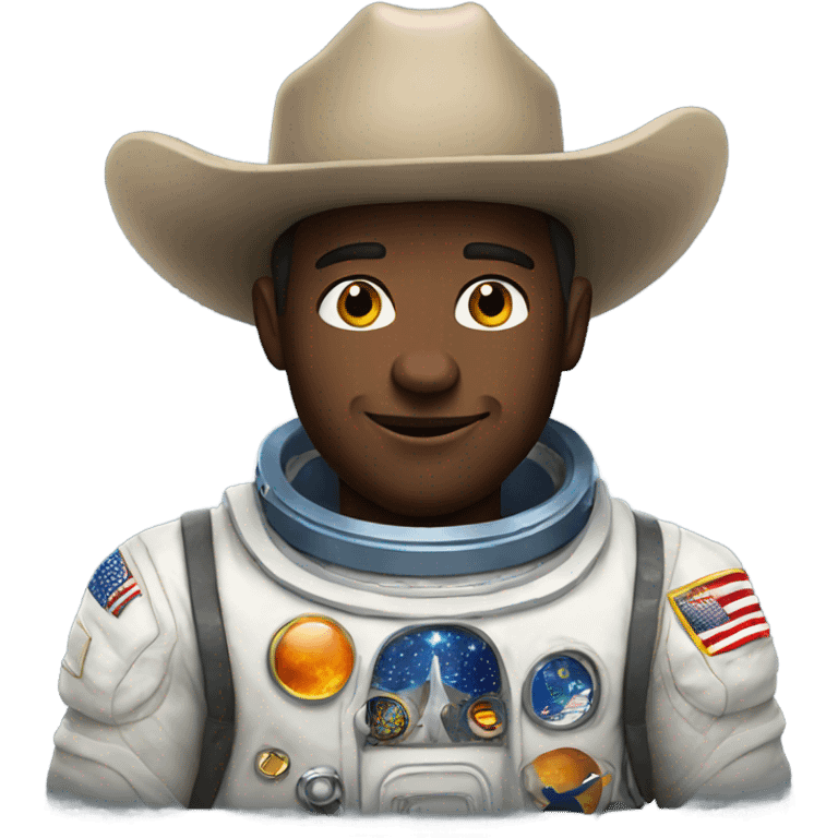 Astronaut cowboy emoji