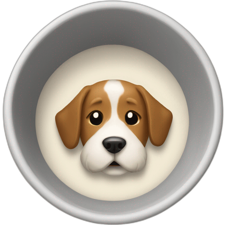 Dog bowl emoji