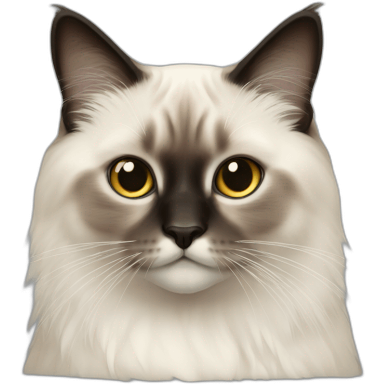 birman cat emoji