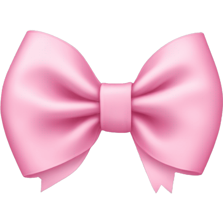 Baby pink bow emoji