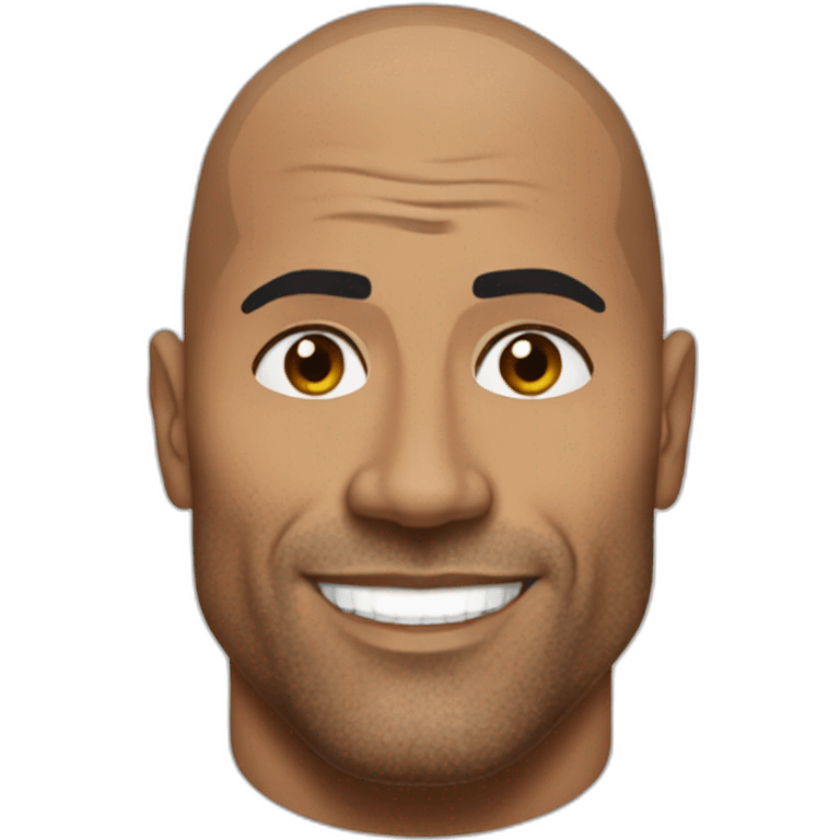 The Rock emoji