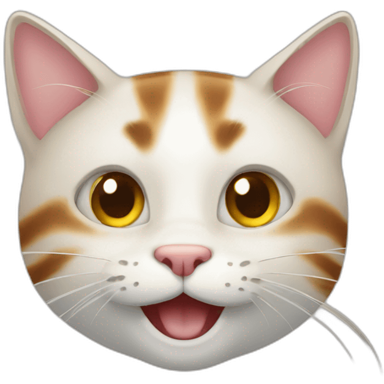 delighted cat emoji