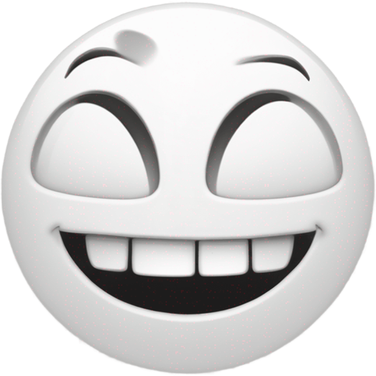 Tête de mort qui rigole emoji