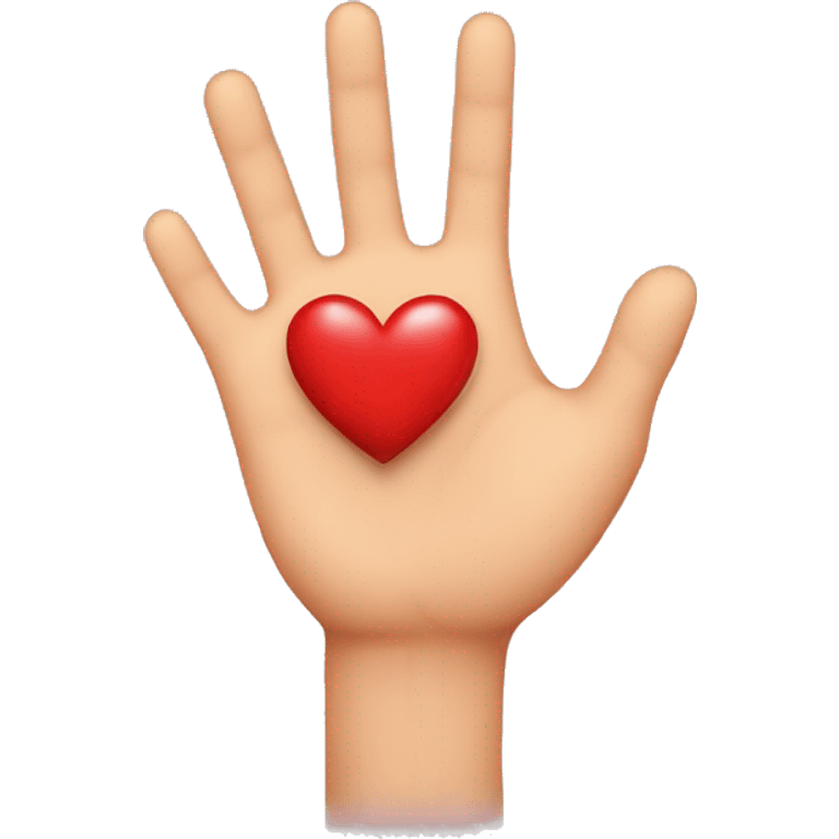 Corazón de manos  emoji