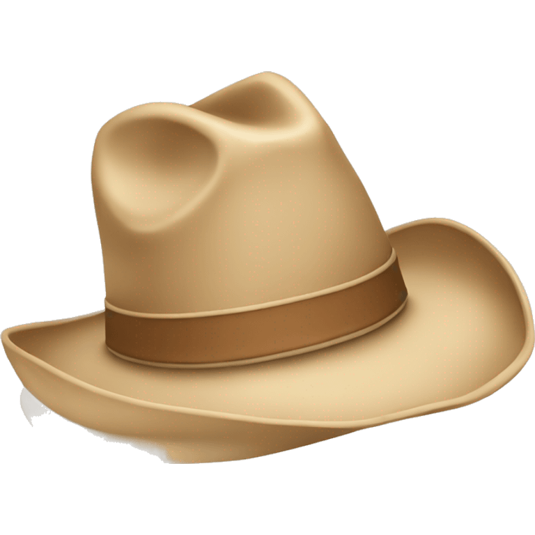 Beige Cowboy hat emoji