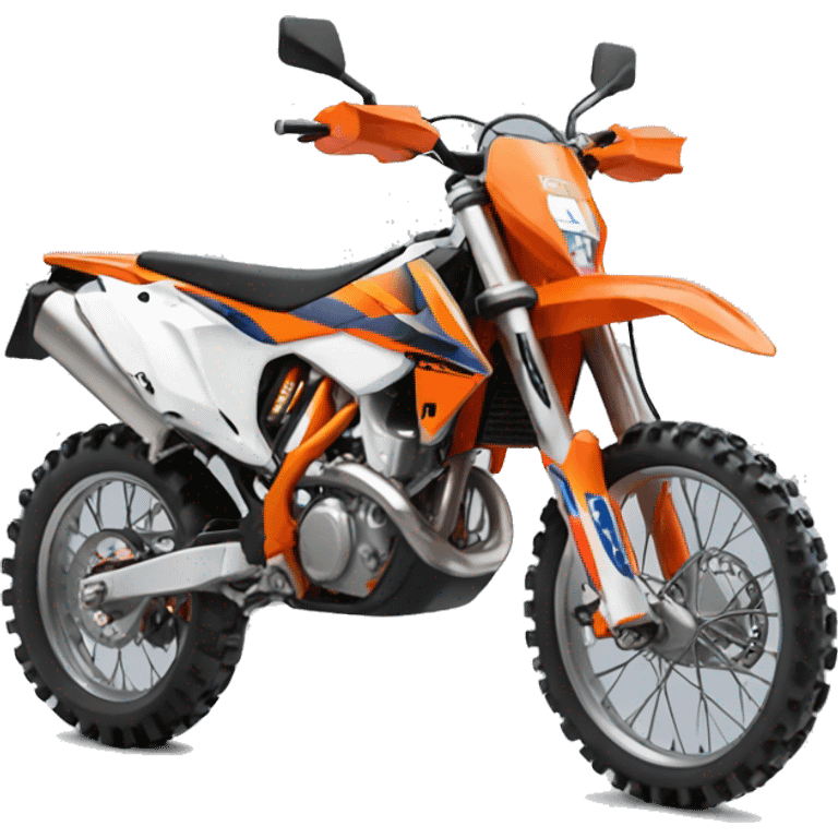 Motocross ktm emoji