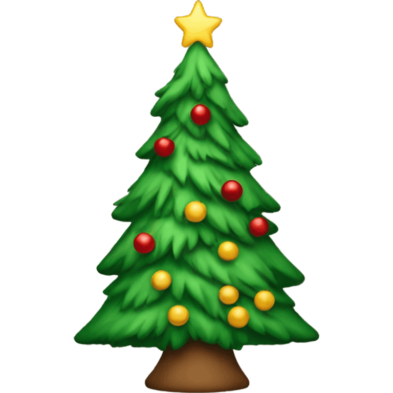 Boy Christmas tree  emoji