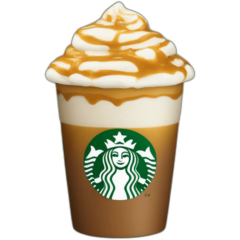 Starbucks Caramel Macchiato  emoji