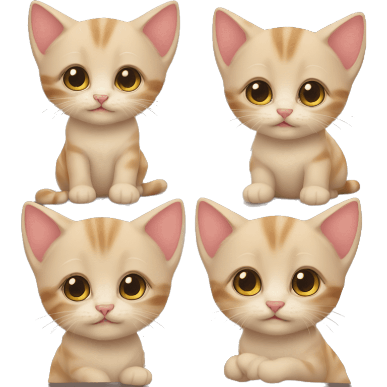 Cute Kittens emoji