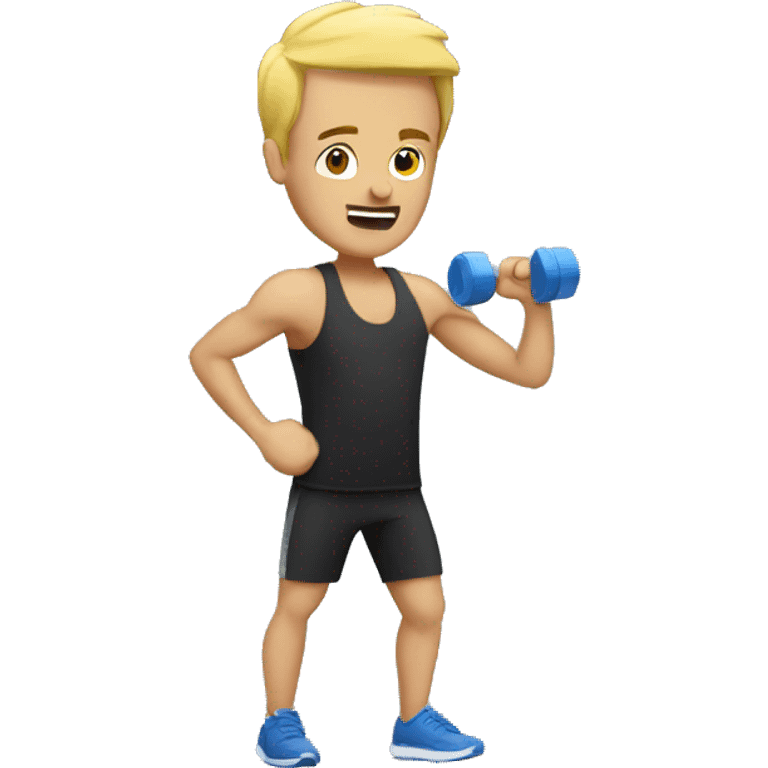 workout man emoji