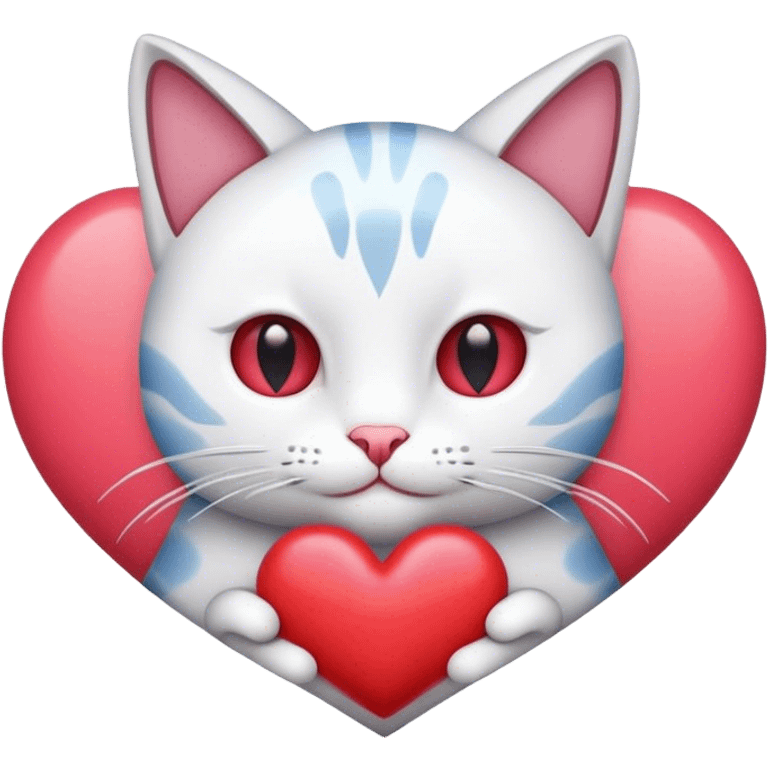 Heart with cat  emoji