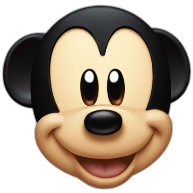 Mickey mouse emoji