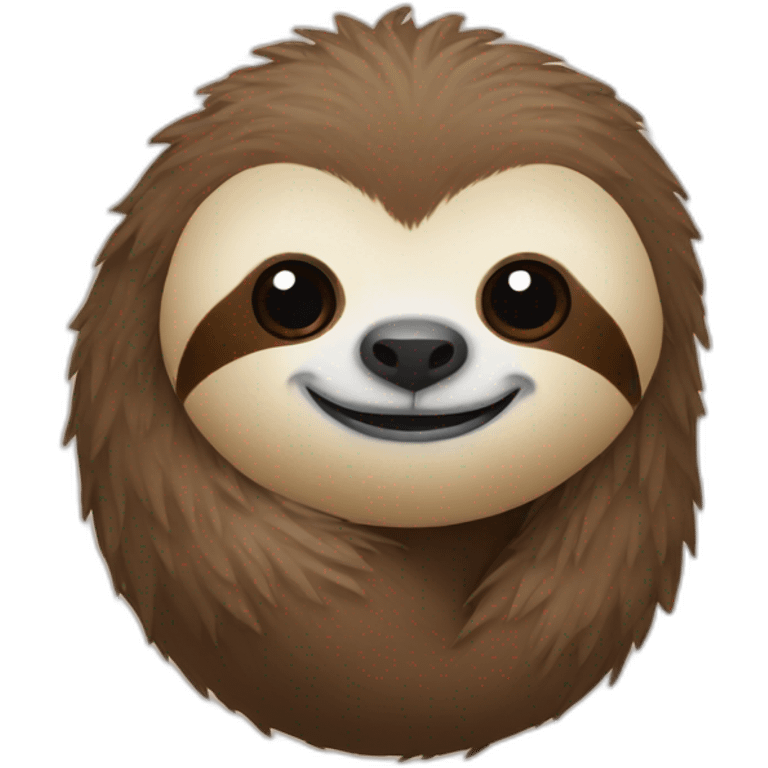 sloth coffee emoji