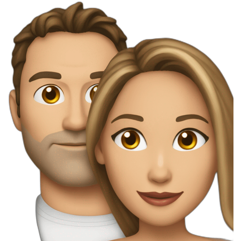 Jennifer Lopez and Ben affleck emoji