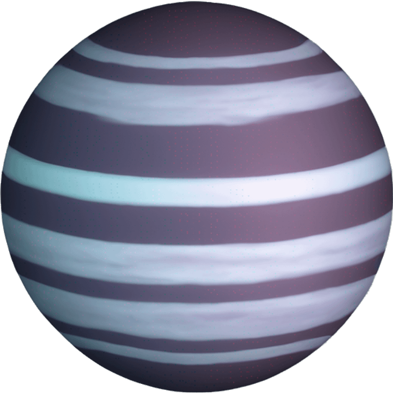 Aesthetic Uranus planet  emoji