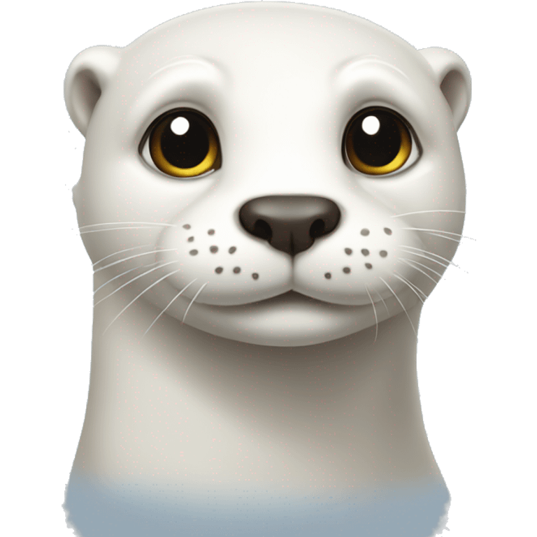 White otter emoji