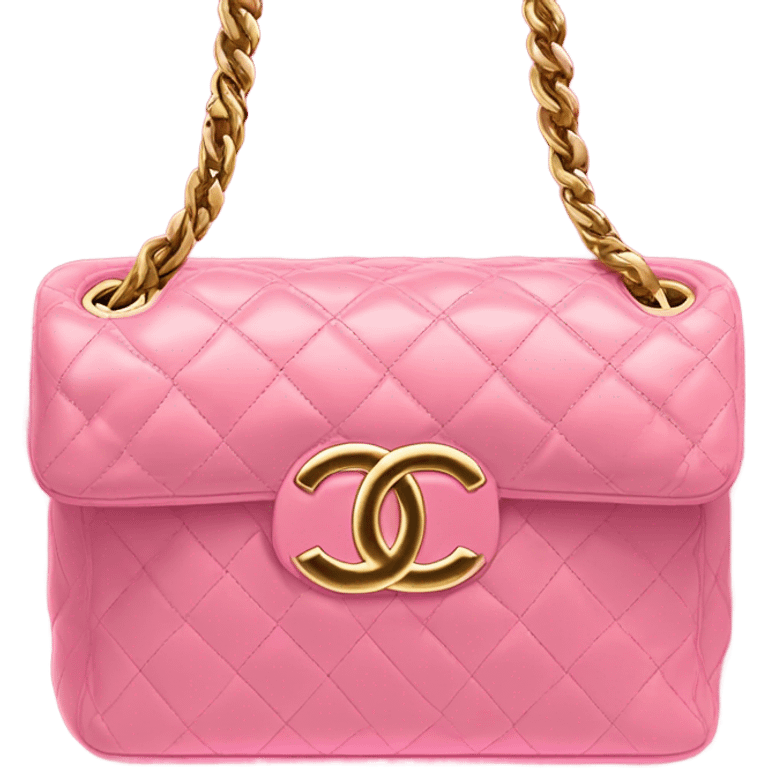 Pink Chanel handbag  emoji