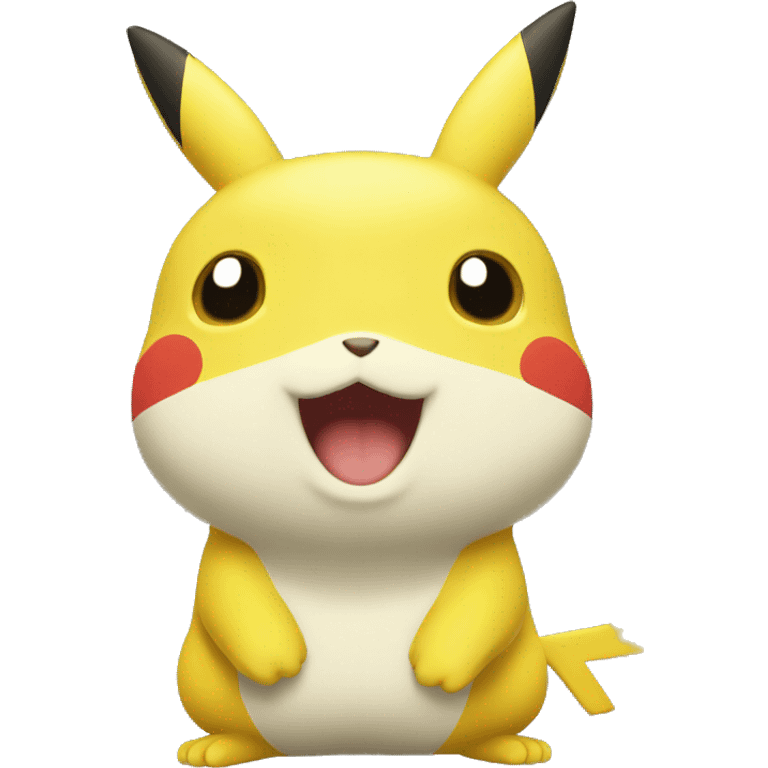 Tête pikatchu emoji