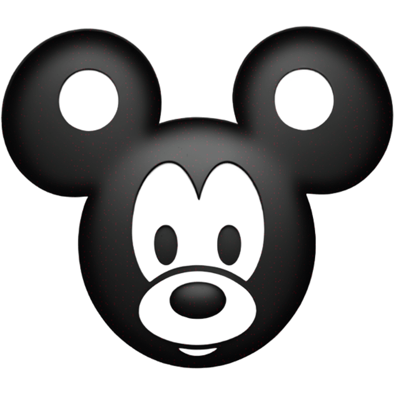 Mickey Mouse logo emoji