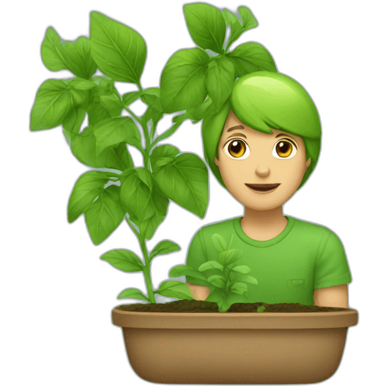 plant lover emoji