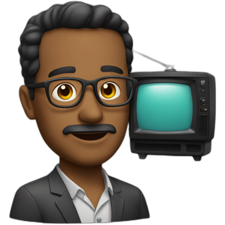 TV man emoji