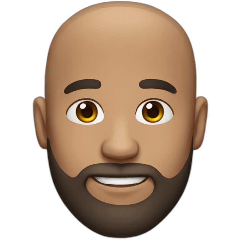 Bald and Beard emoji