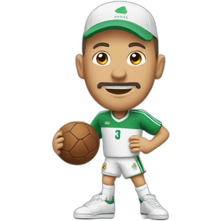 Stan smith playing football emoji