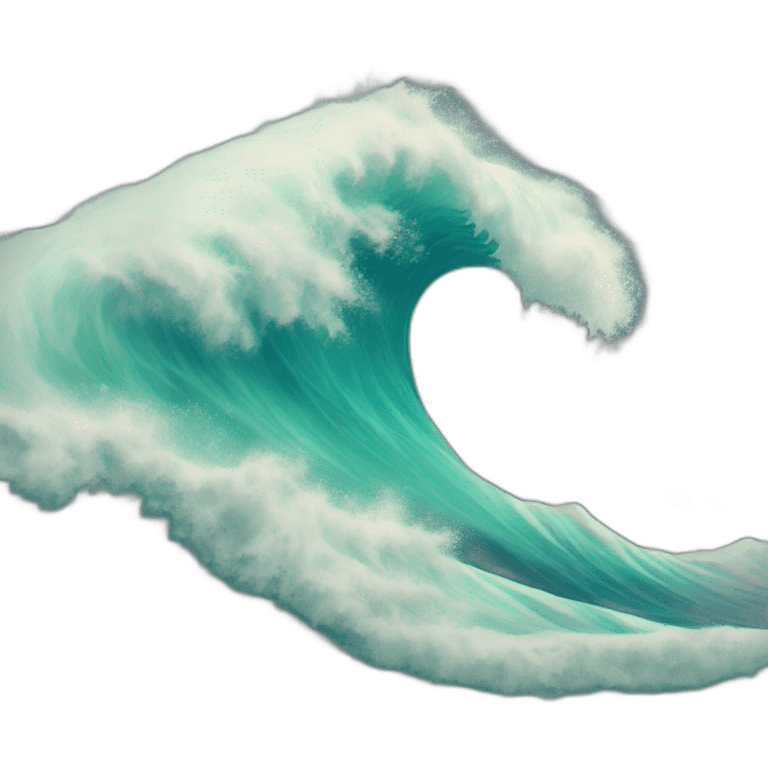 wave emoji