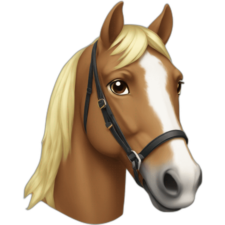 Equestrian emoji