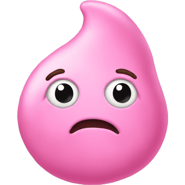 Pink poop emoji emoji