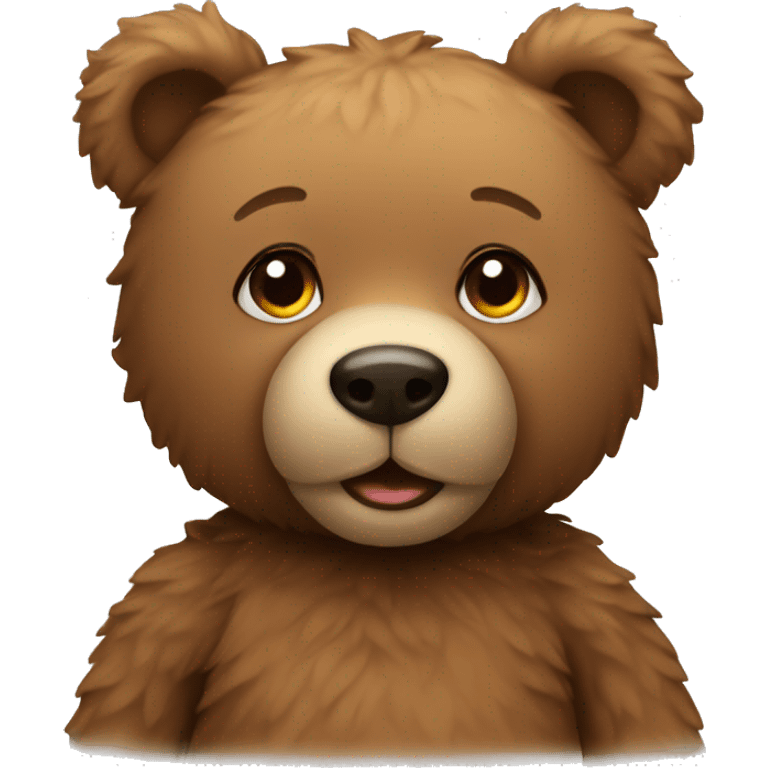 Teddy bear emoji