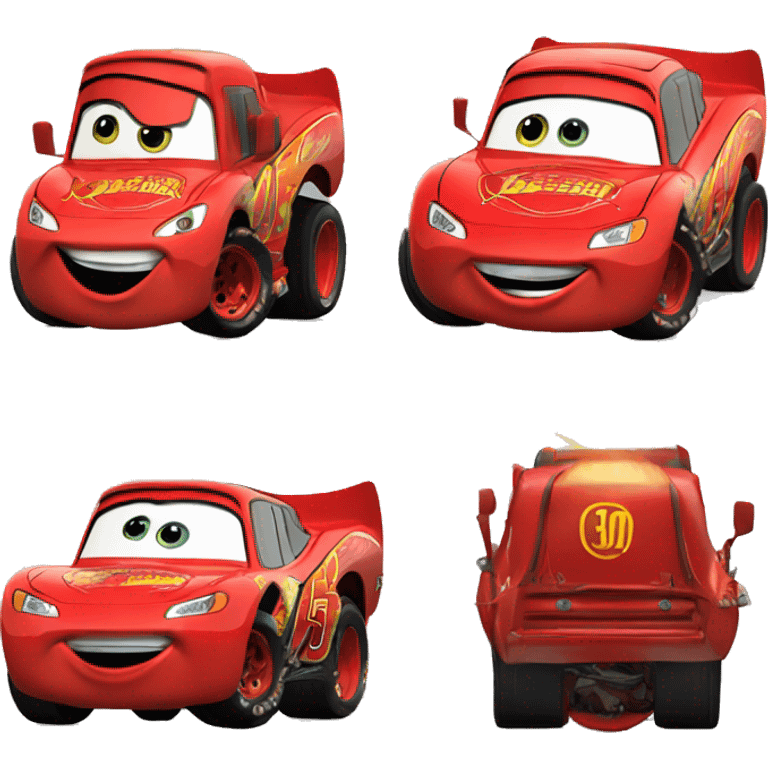 Lightning mcqueen  emoji