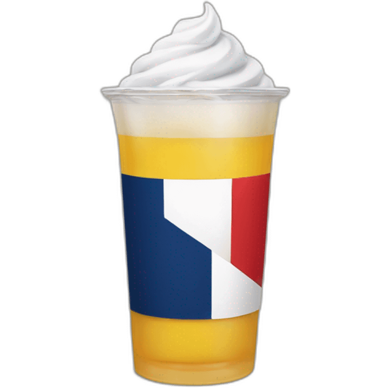 Macron drink emoji