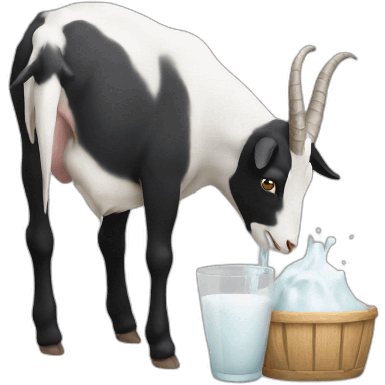 goat milking emoji