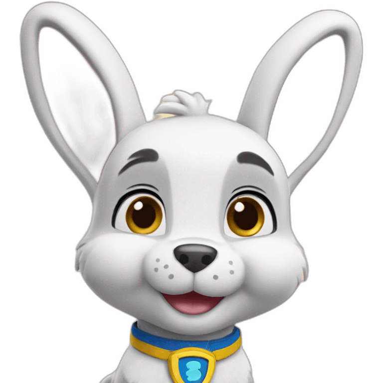 paw patrol  bunny emoji